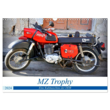  MZ Trophy - Eine Kultmaschine der DDR (Wandkalender 2024 DIN A3 quer), CALVENDO Monatskalender – Henning von Löwis of Menar naptár, kalendárium