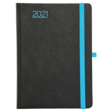  N015 Nero A5 heti naptár - Fekete-Kék naptár, kalendárium