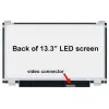  N133BGE-L41 REV.C3 13.3 HD (1366x768) 40pin fényes laptop LCD kijelző, LED panel alsó-felső konzolok