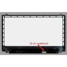  N156BGE-E41 REV.C2 15.6" fényes laptop LCD kijelző, LED panel WXGA HD (1366 X 768) slim 30pin felső és alsó felfogató konzolok (359.5mm széles) laptop alkatrész