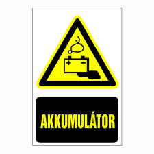 N/A Akkumulátor (DKRF-FIGY-1211-1) információs címke