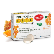 N/A Cukormentes Propolisz 600 mg - 20 szopogatós tabletta - narancsos - Specchiasol (HMLY-8002738800855) vitamin és táplálékkiegészítő