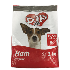N/A Dolly Dog Száraz Kutyaeledel Sonkás 3kg (LPHT-159633) kutyaeledel