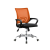 N/A Karfás irodai forgószék narancs (HPPL-HOP1001171-3) - Irodai és íróasztali székek