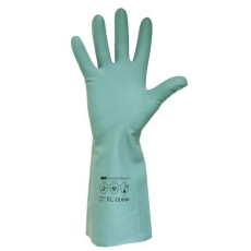 N/A Latex védőkesztyű - 8-as méret / Zöld (10 pár) (5508)