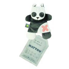 N/A Nattou szundikendő plüss hideg/meleg terápiás gélpárnával BuddieZzz panda (MTTF-5414673730020) bébiplüss