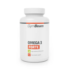 N/A Omega-3 Forte - 90 kapszula - GymBeam (HMLY-8586022218231) vitamin és táplálékkiegészítő
