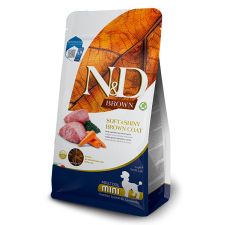 N&D Brown Dog Bárány, Spirulina&Sárgarépa Adult Mini 2kg kutyaeledel