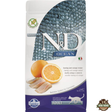 N&D Cat Ocean hering & narancs adult 1,5kg macskaeledel