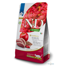 N&D Cat Quinoa Hairball Adult 300gr (szőrlabdák kialakulásának megelőzésére) macskaeledel