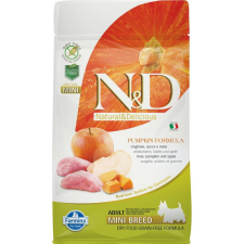 N&amp;D Dog Grain Free vaddisznó&amp;alma sütőtökkel adult mini 800g kutyaeledel