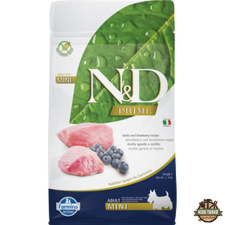 N&D Dog Prime bárány & áfonya adult mini 800g kutyaeledel