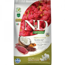  N&amp;D Dog Quinoa Skin &amp; coat kacsa 2,5kg kutyaeledel