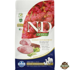 N&D Quinoa Dog Weight Management Adult mini 800g kutyaeledel