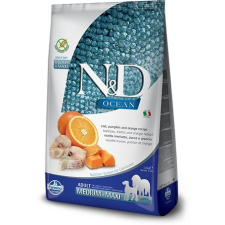  N&D Dog Grain Free Adult Medium/Maxi sütőtök, tőkehal & narancs 12 kg kutyaeledel