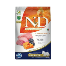  N&D Dog Grain Free bárány & áfonya sütőtökkel adult mini 7kg kutyaeledel