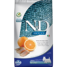 N&D Dog Ocean hering&narancs adult mini kutyatáp – 2,5 kg kutyaeledel