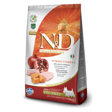 N&D Grain Free Adult Mini Csirke & Gránátalma Sütőtökkel 2,5kg kutyaeledel