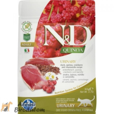 N&D N amp;D Cat Quinoa Urinary Kacsa 300g macskaeledel
