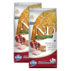 N&D N&D Dog Ancestral Grain csirke, tönköly, zab & gránátalma senior medium & maxi 2x12kg