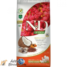 N&D N amp;D Dog Quinoa Skin amp;coat Hering 7kg kutyaeledel
