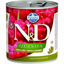 N&D N&D Dog Quinoa konzerv kacsa&kókusz 285g kutyaeledel