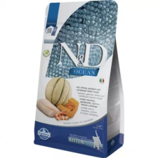  N&D Ocean Cat tőkehal, garnéla, sütőtök&sárgadinnye Kitten – 300 g macskaeledel