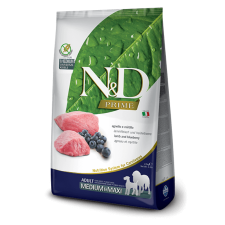N&D Prime bárány&áfonya adult medium/maxi 12kg kutyatáp kutyaeledel