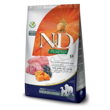 N&D Pumpkin Dog Adult Medium & Maxi Lamb & Blueberry 12 kg kutyaeledel