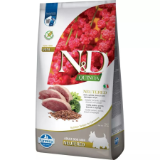 N&D Quinoa Dog Kacsa,brokkoli&spárga Neutered Adult Mini 7kg kutyaeledel