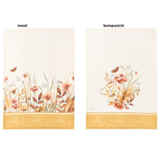  N.S.HTH241010A Konyharuha 50x70cm, pamut, Giardino d&#039;Autunno, mező lakástextília