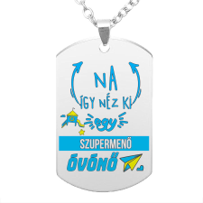 Na így néz ki egy szupermenő Óvónő medál lánccal, választható több színben nyaklánc