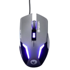 NACON Gaming Nacon GM-105 USB Gaming Egér - Fekete/Szürke (PCGM-105BLACK) egér