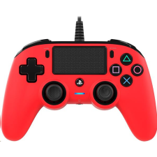 Nacon vezetékes kontroller piros PS4 videójáték kiegészítő