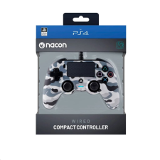 Nacon vezetékes kontroller PS4 szürke terepmintás (PS4OFCPADCAMGREY) videójáték kiegészítő