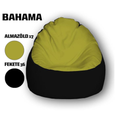  Nagi Almazöld - Fekete Babzsákfotel bútor