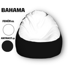  Nagi Fehér - Antracit Babzsákfotel bútor