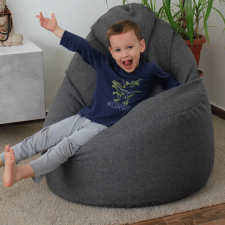  Nagi Közép Szürke Babzsákfotel bútor