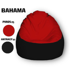  Nagi Piros - Antracit Babzsákfotel bútor