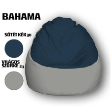  Nagi Sötétkék - Világosszürke Babzsákfotel bútor