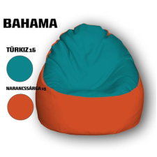  Nagi Türkizkék - Narancssárga Babzsákfotel bútor