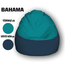  Nagi Türkizkék - Sötétkék Babzsákfotel bútor