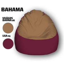  Nagi Világosbarna - Lila Babzsákfotel bútor