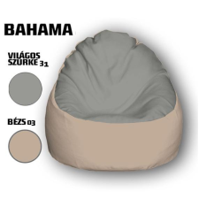  Nagi Világosszürke - Bézs Babzsákfotel bútor