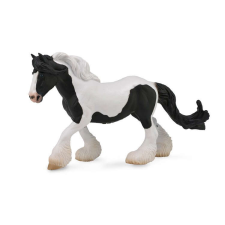 Nagy cigányló figura - fehér és fekete XL Collecta játékfigura