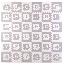  Nagy habszivacs szőnyeg, puzzle, vonat, betűk 36 db. játszószőnyeg