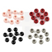  Nagy lyukú műanyag gyöngy matt - 20 db/csomag gyöngy