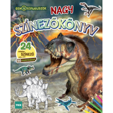  Nagy színezőkönyv - Dinoszauruszok gyermek- és ifjúsági könyv