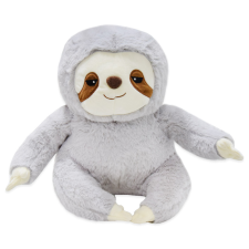  Nagy szürke plüss lajhár - 25 cm plüssfigura