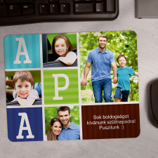 NagyAjándék APA - fényképes egérpad egyedi ajándék